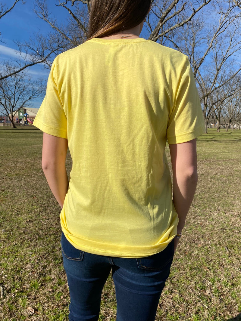 Short Sleeve - Cali - Yellow