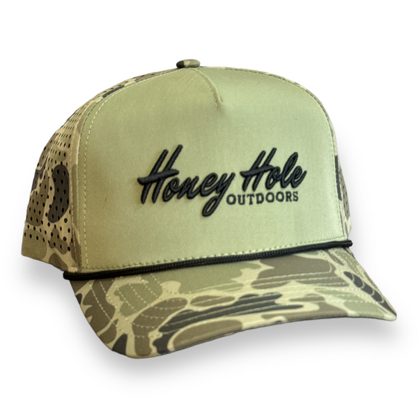 Performance Rope Hat - Heritage - Green Camo