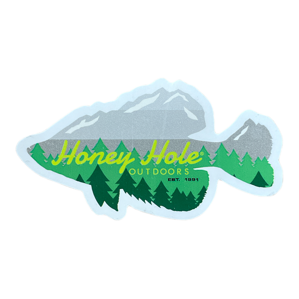 Sticker - Crappie Mountain – Honey-hole-shop