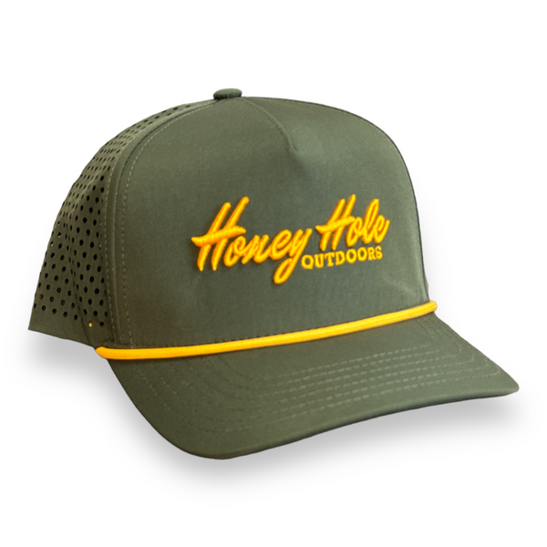 Performance Rope Hat - Heritage - Olive Green