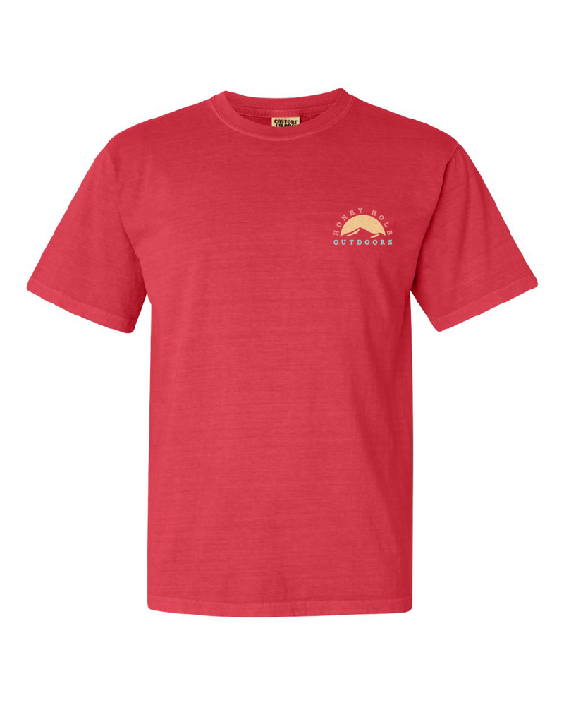 Short Sleeve - Circle Mountain - Watermelon