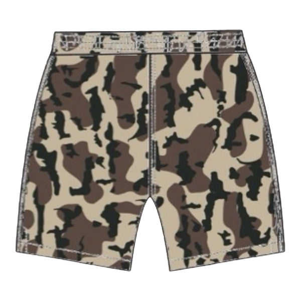 Fleece Shorts - Duck Boat Camo