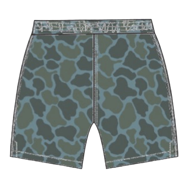 Fleece Shorts - Frog Skin Camo