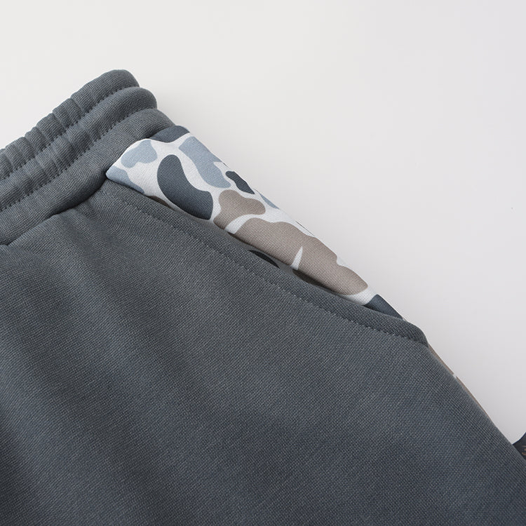 Fleece Joggers - Smoke Camo