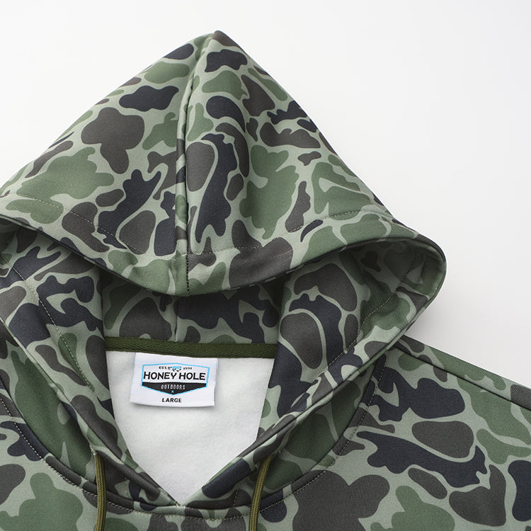 Fleece Hoodie - Duck Camo