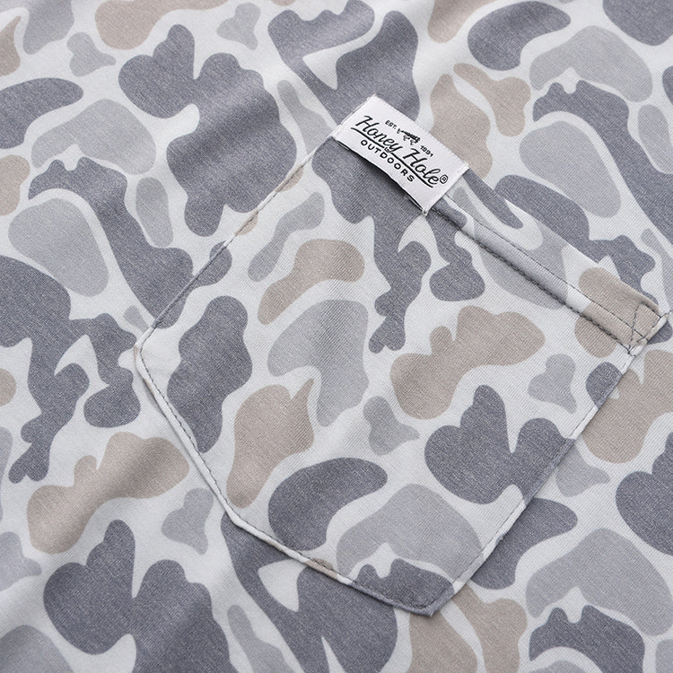 LS Performance Hoodie - Smoke Camo