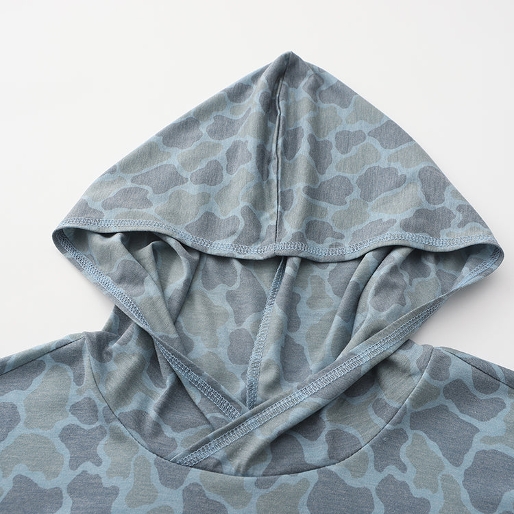 Youth LS Performance Hoodie - Frog Skin