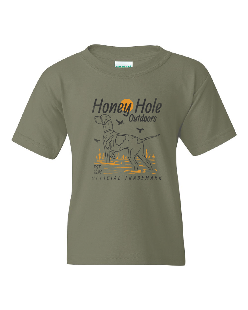 Youth Short Sleeve - Hunting Dog