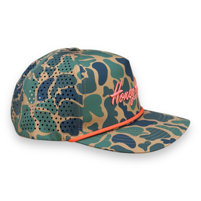 Performance Rope Hat - Duck Camo Blaze