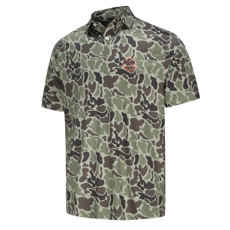 Performance Polo - Woodland Camo