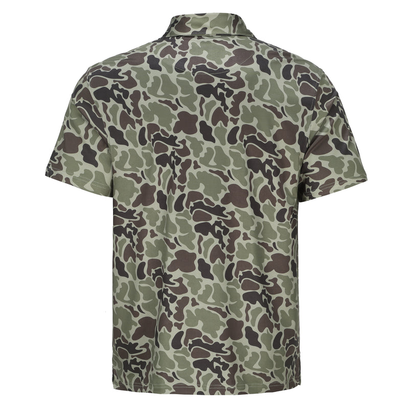 Performance Polo - Woodland Camo