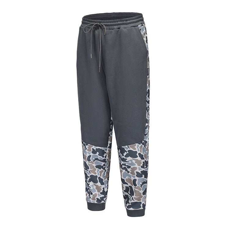 Fleece Joggers - Smoke Camo