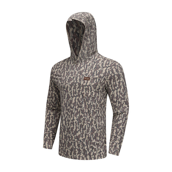 【KOOLOSET】[6oz] Hoi Camo Hood Jumper LS Performance Hoodie - Duck Boat Camo – Honey-hole-shop