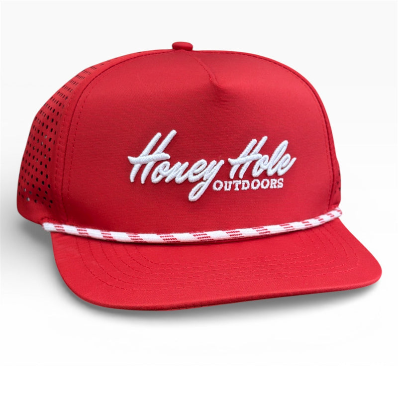 Performance Rope Hat - Heritage - Red – Honey-hole-shop