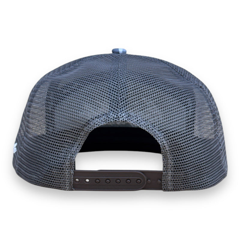 7 Panel Flatbill - Heritage - Smoke Camo