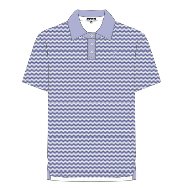 Performance Polo - Make Waves - Lavender