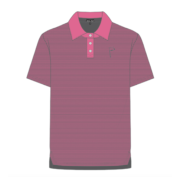 Performance Polo - Make Waves - Pink Lemonade