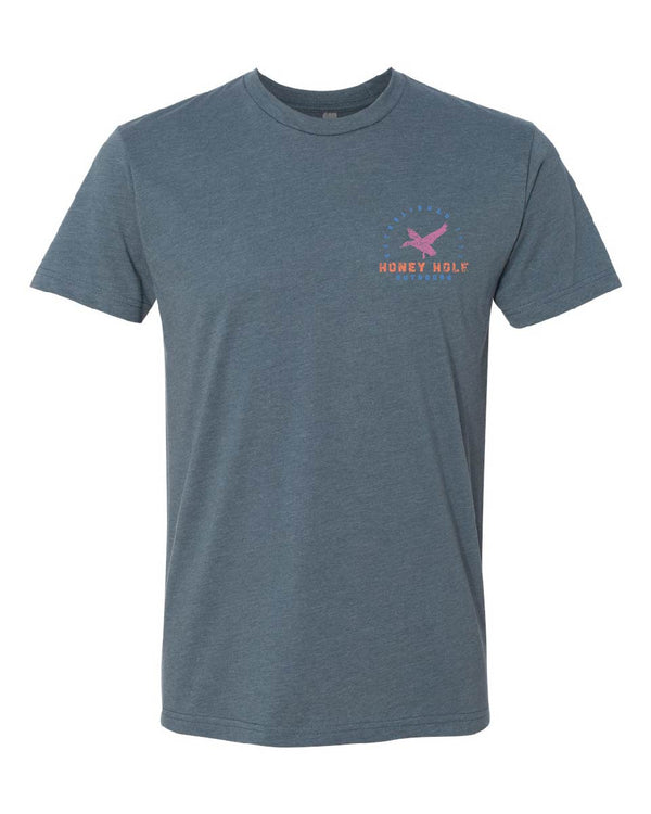 Short Sleeve - 3 Ducks Shirt - Indigo