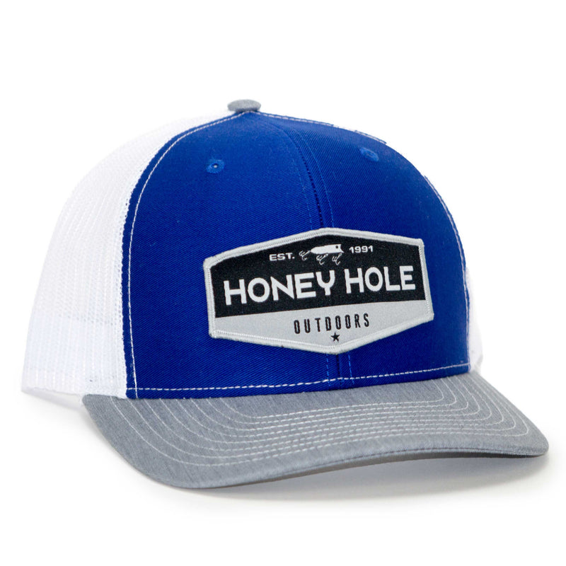 Snapback - Grey OG Hex - Royal/White/Heather