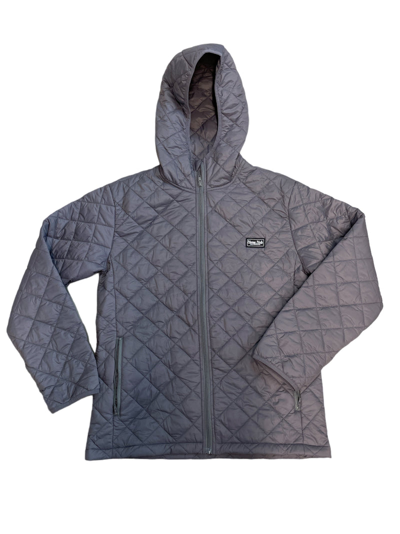 Puffer Jacket - Grey (Ships Sept 30th)
